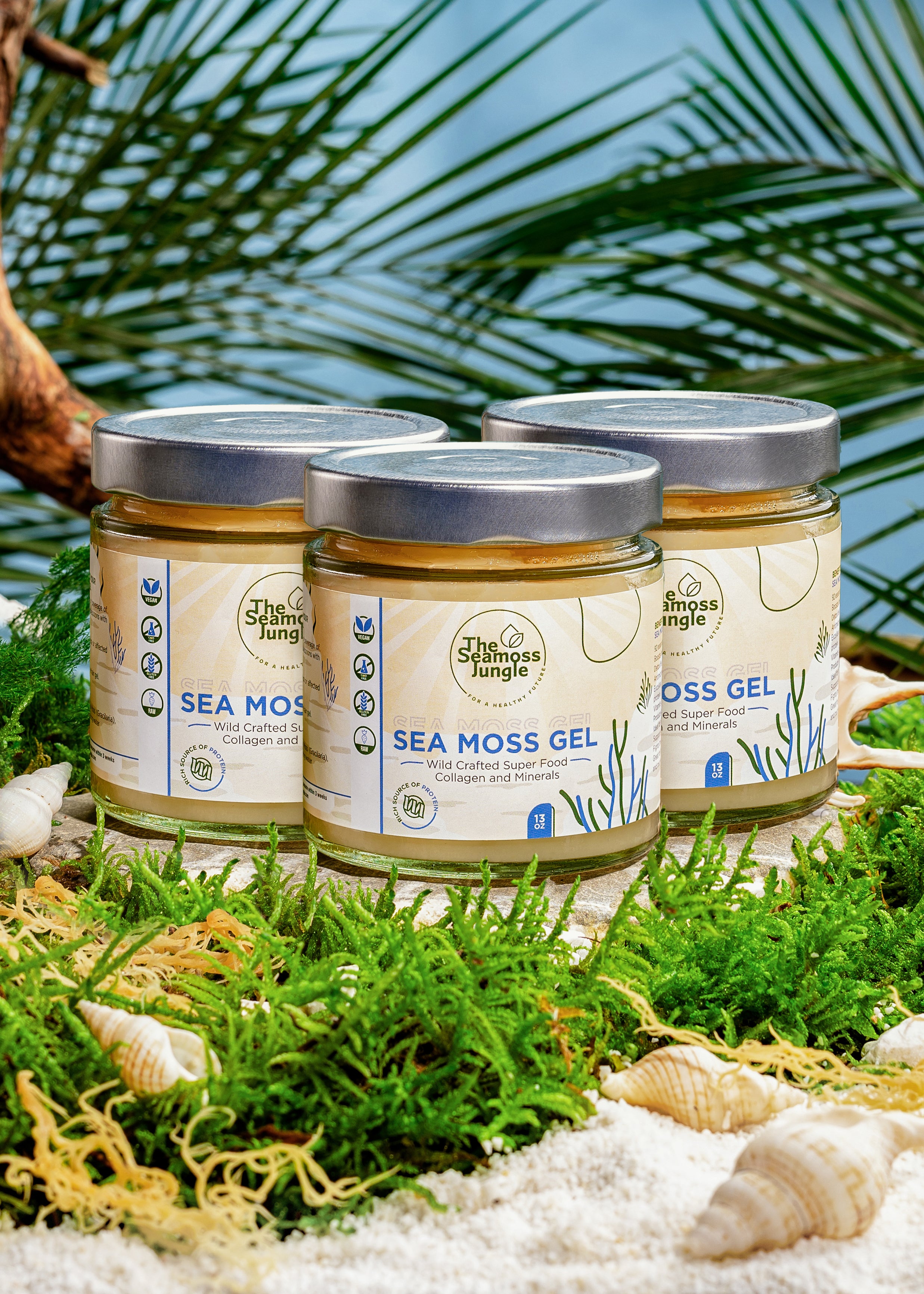 Sea Moss Gel - Cure de 3 Mois