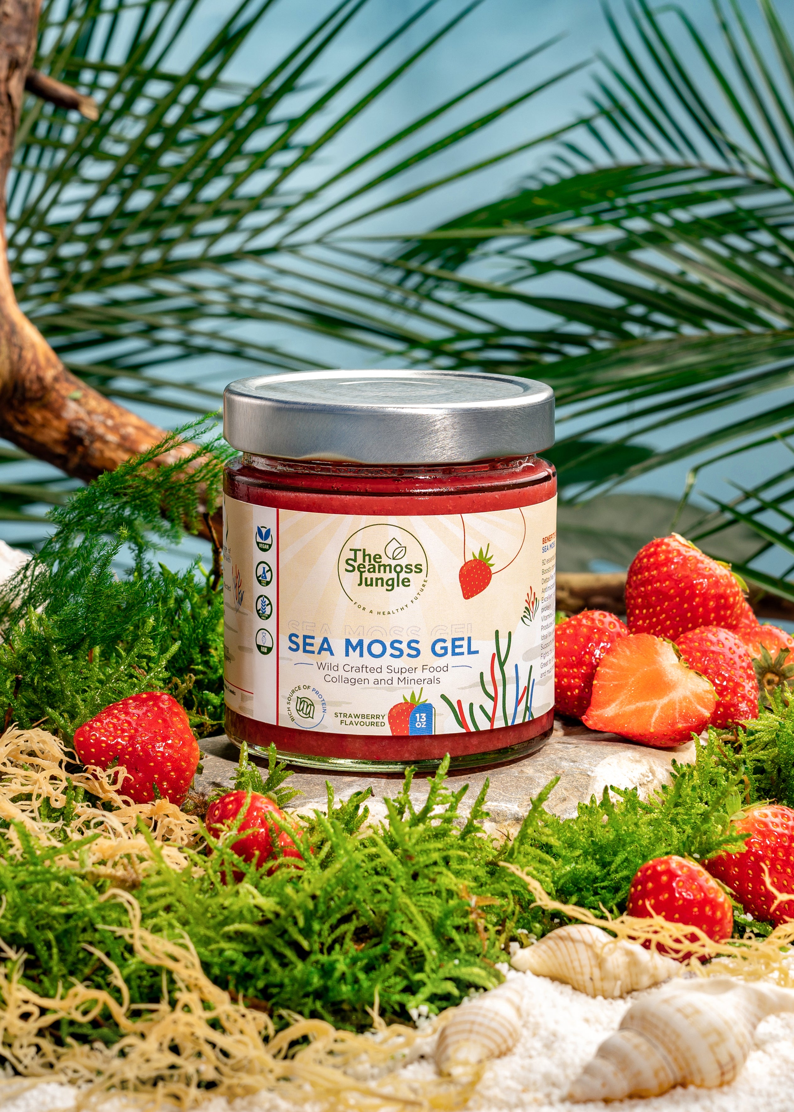 Essentiels de Sea Moss - Fraise