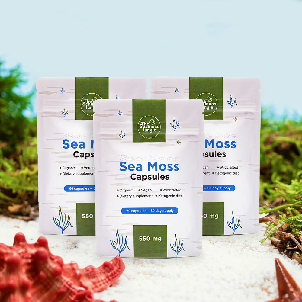 Gélules de Sea Moss - Cure de 3 Mois