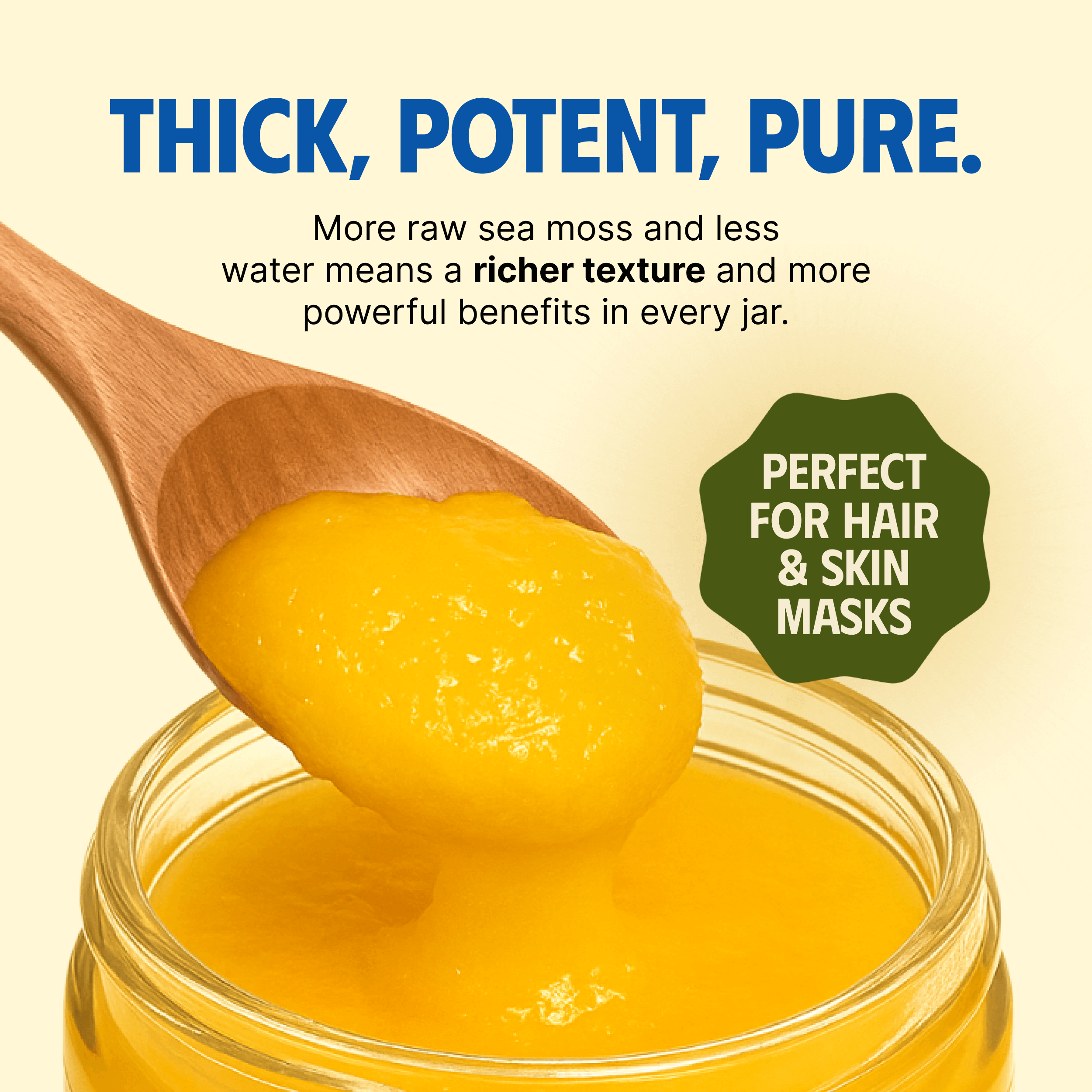 Sea Moss Gel – Mangue - 395 ml